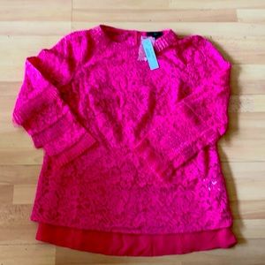 NWT Lace blouse